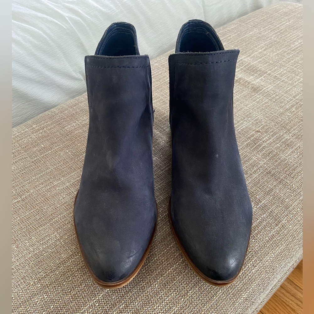 ALDO dark blue ankle booties